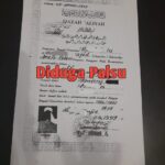 Foto: Diduga Ijazah Palsu