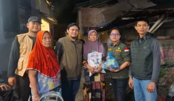 Raden Muhammad Khalid Prabowo, S.Sos, Sekretaris Dewan Cabang Syarikat Islam Berikan Bantuan Sosial untuk Korban Banjir Kota Medan