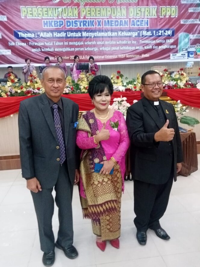 
					Dihadiri Ribuan Orang, Perayaan Natal PPD HKBP Distrik X Medan Aceh Berlangsung Meriah dan Penuh Sukacita