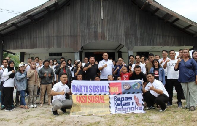 
					Gerakan Nasional Pemasyarakatan Peduli, Bapas Palangka Raya Berbagi di Panti Asuhan Kasih Karunia
