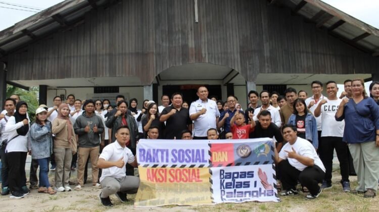 Gerakan Nasional Pemasyarakatan Peduli, Bapas Palangka Raya Berbagi di Panti Asuhan Kasih Karunia