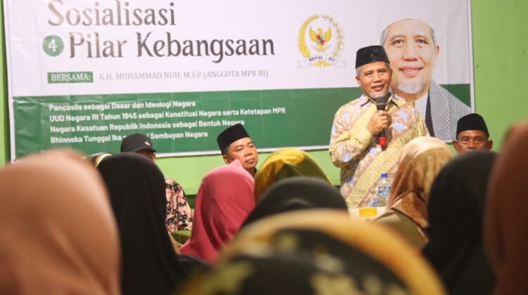 Sosialisasi Empat Pilar MPR: K.H. Muhammad Nuh Soroti Kontinuitas Sejarah Pesantren Sejak Pra-Kemerdekaan