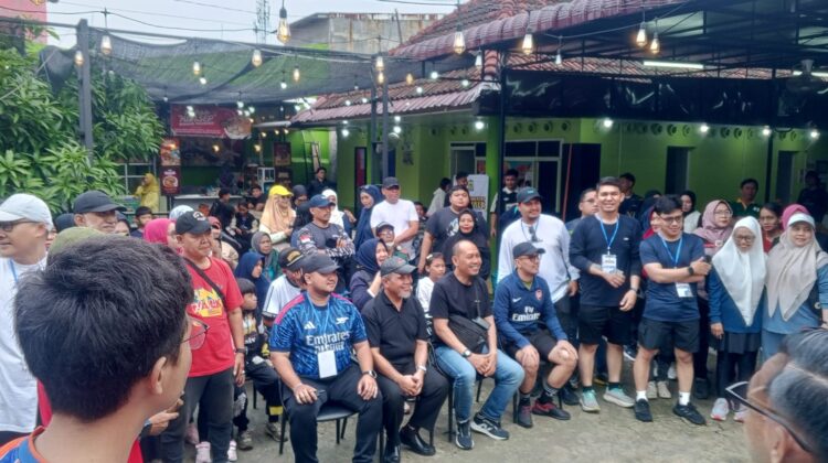 Meriah! Ratusan Peserta Medan Walker Fun Walk Padati Konsep Kuphi Bersama Senator Muhammad Nuh