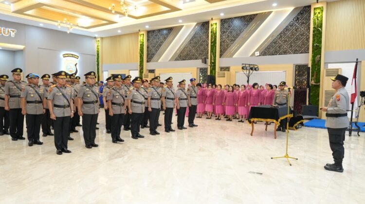 Kapolda Sumut Pimpin Sertijab dan Pengukuhan PJU serta Kapolres Jajaran