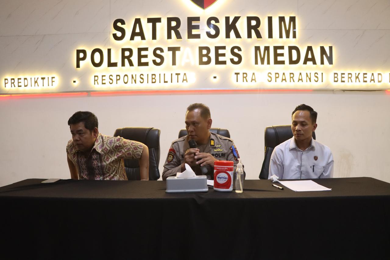 Polrestabes Medan Buka Duduk Perkara Penganiayaan Terencana Karyawan Pelaku Pencurian di Pancur Batu