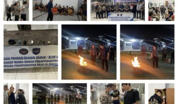 Razia Mendadak Malam Hari, Lapas Kelas IIA Binjai Sikat Barang Terlarang dari Blok Hunian WBP