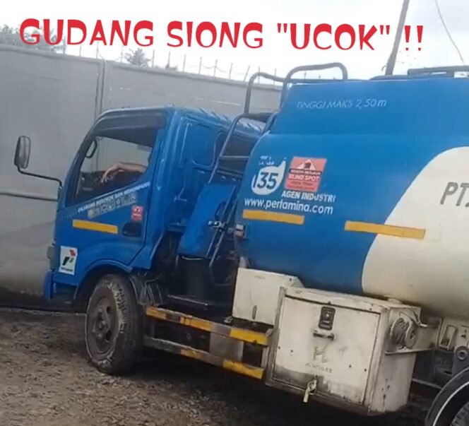 
					Gawat Akkhh!!, Belum Juga Tersentuh Oleh APH Gudang Minyak Siong Ilegal Milik Ucok Regar Kebal Hukum