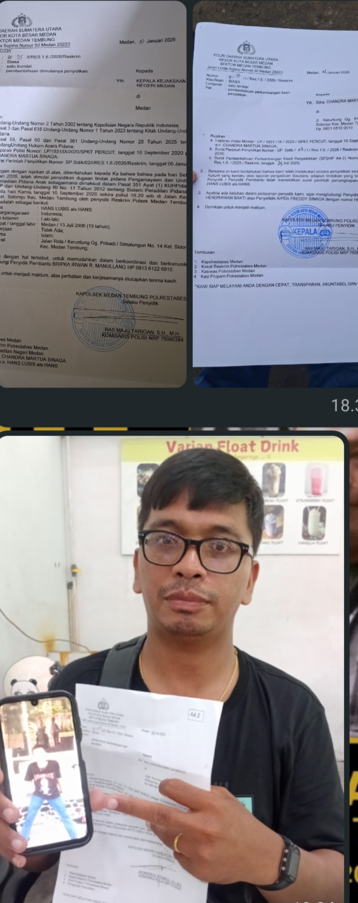 Kisah Lama Kasus Penganiayaan Yang Tak. Berujung Pangkas. Polisi Tak Berani Tamgkap Pelaku Bebas Berkeliaran 