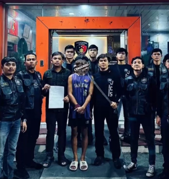 Patroli Cegah Kejahatan Jalanan, Timsus JCS Polrestabes Medan Amankan Seorang Pemuda Bawa Golok di Ruang Mesin ATM Jalan Gatsu