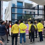 Bawa Mobil Tempur, Mahasiswa Labusel Geruduk Kejatisu! Desak Kasus Korupsi Rp 1,9 M Diusut Tuntas