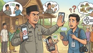 GEGER! Geuchik di Aceh Utara Blokir WA Wartawan Saat Tanya Dana Desa, Tuding Gadungan Padahal Pernah Telponan