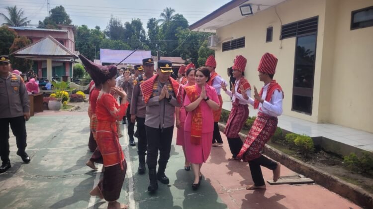Perkuat Kamtibmas Wilayah Rawan Bencana, Kapolrestabes Medan Sambangi Polsek Kutalimbaru