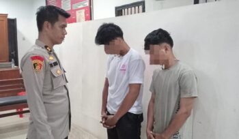 Polsek Medan Kota Ringkus Pelaku Curanmor di Jalan Bahagia Bypass.