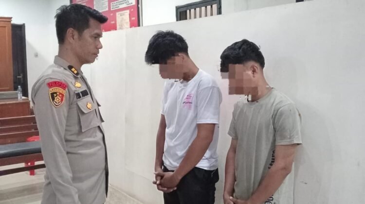 Polsek Medan Kota Ringkus Pelaku Curanmor di Jalan Bahagia Bypass.