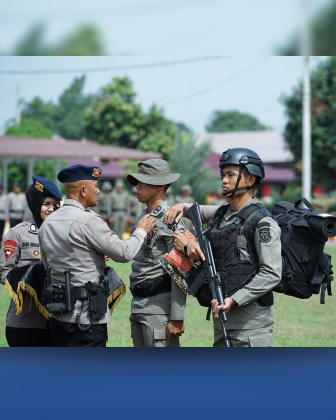 
					Membentuk Jiwa Korsa dan Mental Baja, Brimob Sumut Gelar Pembinaan Tradisi Bintara Remaja