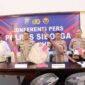 Polres Sibolga Ungkap Dua Kasus Curat, Enam Tersangka Diamankan