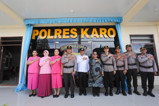 
					Kapolda Sumut Pimpin Perubahan Nomenklatur Polres Tanah Karo Menjadi Polres Karo