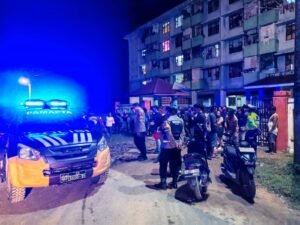 Polres Tapteng Redam Potensi Tawuran Remaja di Rusunawa Pandan, Sebilah Parang Disita