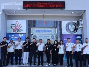 Imigrasi Kelas II TPI Belawan Terima Kunjungan Ombudsman RI Sumut, Perkuat Pengawasan Pelayanan Publik