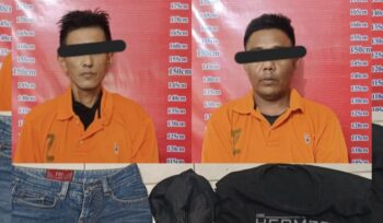 Polsek Perbaungan Polres Sergai Tangkap Dua Pelaku Pencurian Motor, Sabu Turut Diamankan