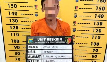 Maling Sepeda Motor, Ucok di Tangkap Reskrim Polsek Medan Kota