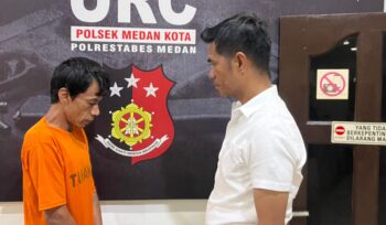Pelaku Curanmor di Jalan Mahkamah di Tangkap Reskrim Polsek Medan Kota