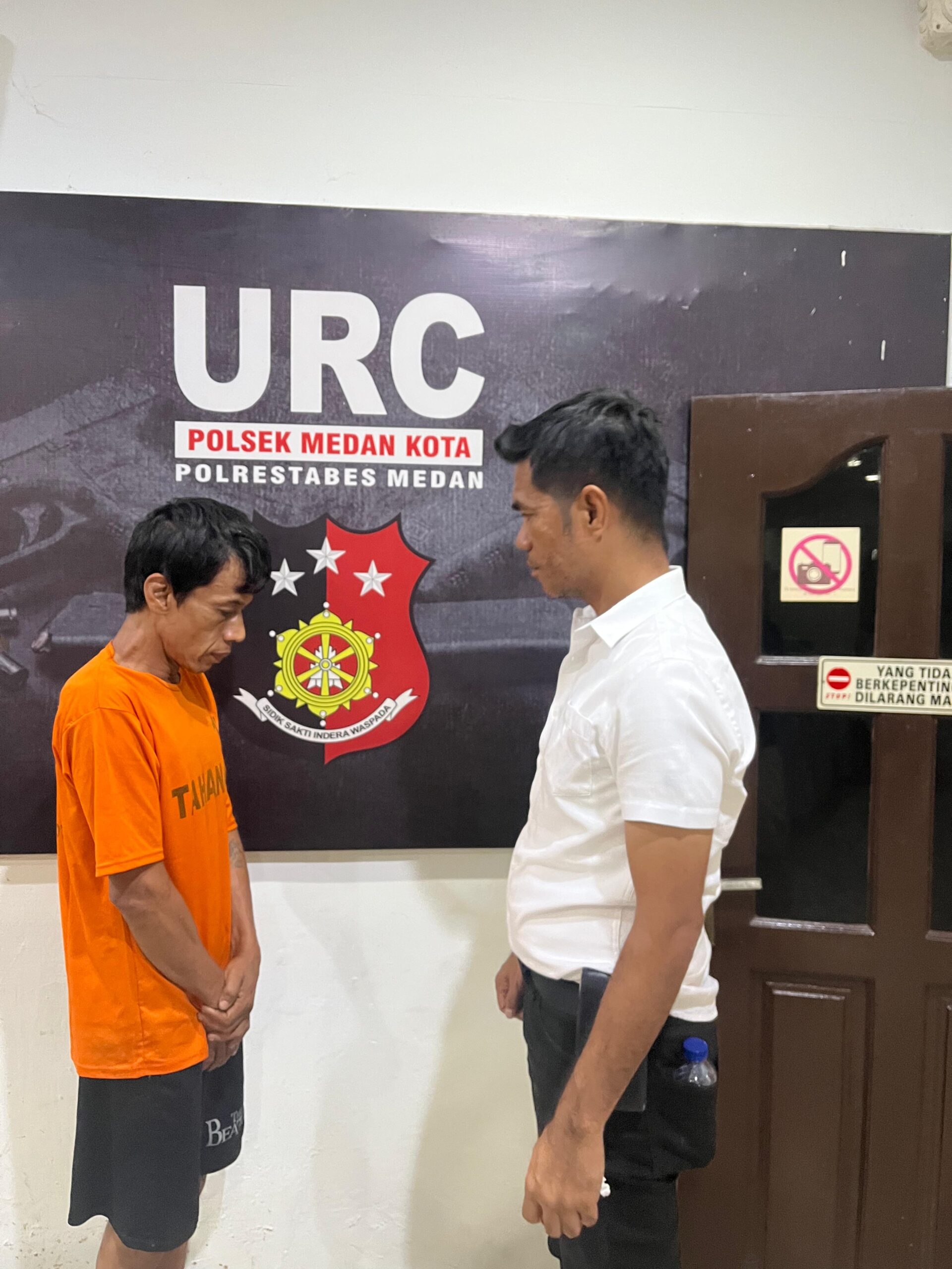 Pelaku Curanmor di Jalan Mahkamah di Tangkap Reskrim Polsek Medan Kota