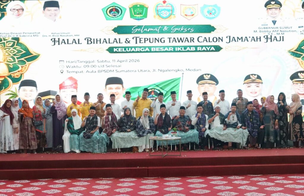 IKLAB Raya Gelar Halal Bihalal dan Tepung Tawar Calon Haji 1447 H: Satu Doa untuk Tiga Kabupaten