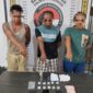 Polres Simalungun Gerebek Sarang Narkoba, Tiga Tersangka Sabu Ditangkap, Pemasok Diburu