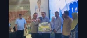 Peringatan May Day Kondusif, Kapoldasu Sumbang Hadiah Motor