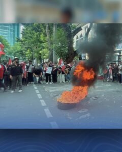 Satuan Brimob Polda Sumut Siaga Humanis di Kantor DPRD Medan, Pastikan May Day 2026 Berjalan Aman dan Kondusif