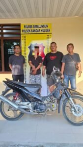Gerak Cepat Polsek Bandar Huluan Ungkap Curanmor, Pelaku Ditangkap Bersama Motor Curian Gerak Cepat Polsek Bandar Huluan Ungkap Curanmor, Pelaku Ditangkap Bersama Motor Curian