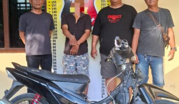 Gerak Cepat Polsek Bandar Huluan Ungkap Curanmor, Pelaku Ditangkap Bersama Motor Curian
