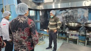 Pastikan Dapur Sesuai Standar, Ketum Rel MBG Sidak Ke SPPG Sidorejo