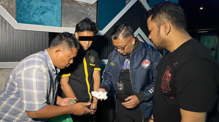 Operasi Senyap Narkoba Berkedok THM, Disikat Satres Narkoba Polrestabes Medan, Seorang Manajemen Diamankan