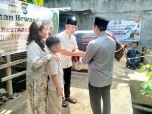 Sembelih 27 Hewan Kurban, Kapolrestabes: Kurban Bentuk Nyata Kepedulian dan Komitmen Polri Tehadap Masyarakat