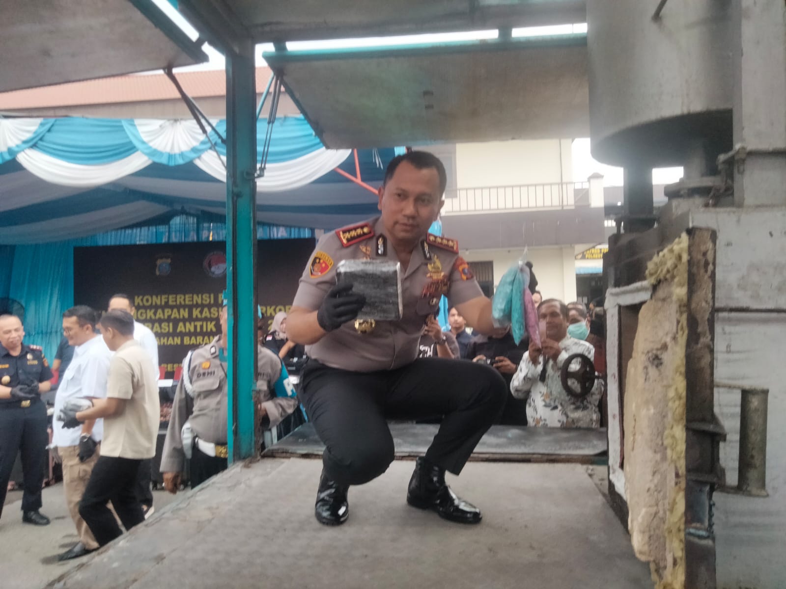 Selama 244 Hari, Polrestabes Medan Musnahkan Bermacam Jenis Narkoba Senilai Rp Ratusan Miliar Dari Komplotan Jaringan Internasional