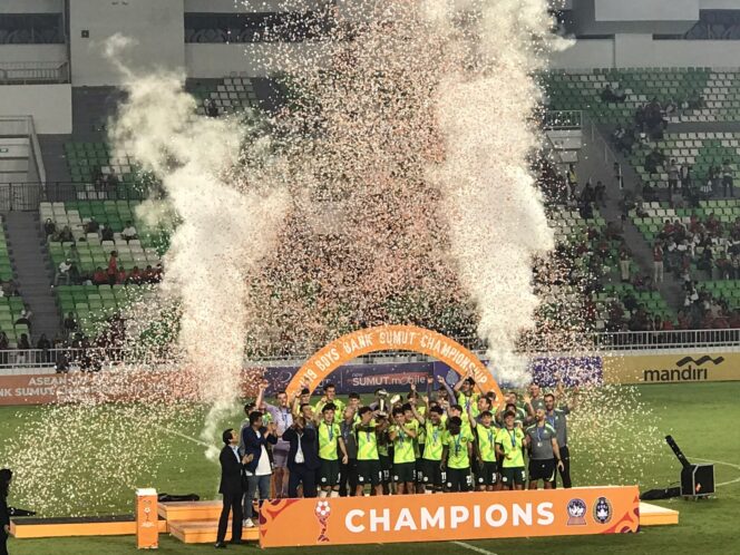 
					Polda Sumut Sukses Amankan ASEAN U-19 Boys’ Bank Sumut Championship 2026, Final Berlangsung Aman dan Kondusif