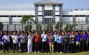 Perkenalan dan Sapa Warga Binaan, Plt Kalapas Narkotika Langkat Tegaskan Komitmen Pembinaan dan Ketertiban