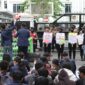 Kapolrestabes Medan Arahkan Personel Tetap Humanis dalam Pengamanan Aksi KBMN di DPRD Sumut