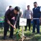 PTPN I Regional 1 dan Forkopimcam Tanjung Morawa Tanam 300 Pohon Peringati Hari Bumi dan HUT Deli Serdang ke-80