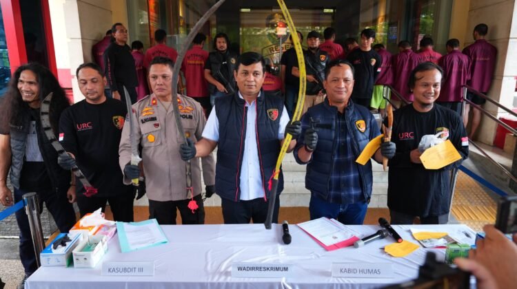 Polda Sumut Tangkap 7 Anggota Komplotan Begal Geng Motor, Beraksi di Lebih dari 25 TKP