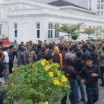 Ratusan Mahasiswa Labusel Demo di Kantor Gubernur Sumut, Soroti Hibah Rp 25 M