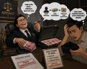 Oknum Advokat di Medan Coreng Profesi Mulia: Cari Untung Dua Kaki, Peras Klien dan Lawan! Oknum Advokat di Medan Coreng Profesi Mulia: Cari Untung Dua Kaki, Peras Klien dan Lawan!