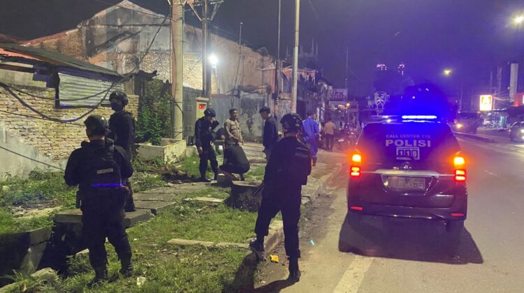 Patroli Brimob Polda Sumut Sisir Titik Rawan di Medan, Antisipasi Geng Motor dan Kejahatan Jalanan