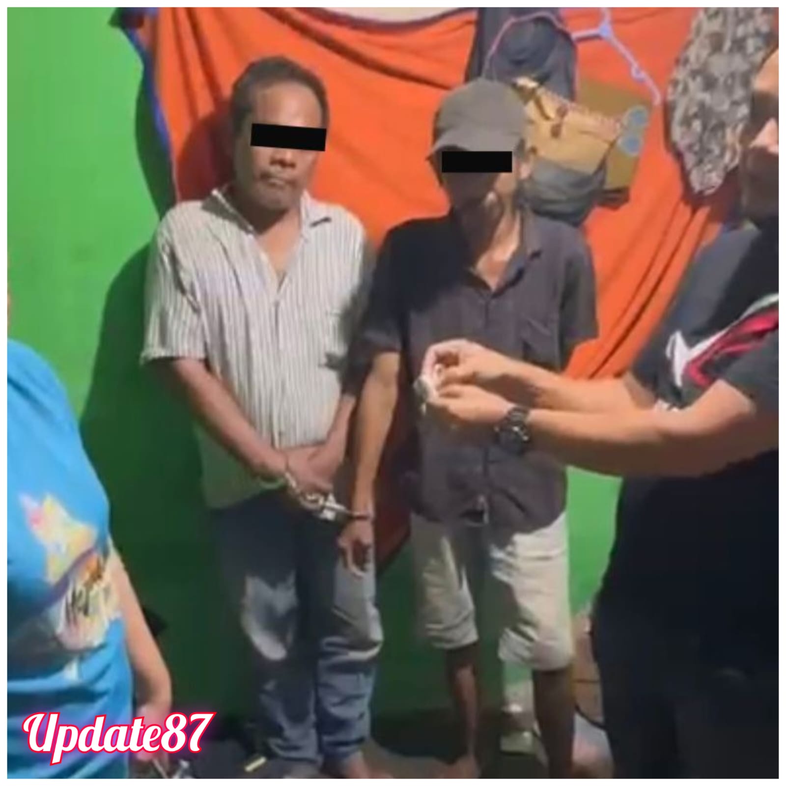 Respon Cepat Laporan Warga, Pengedar Sabu Terang-Terangan Tak Berkutik Diringkus Polisi di Jalan Nyiur VII, Medan Tuntungan