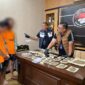 Edarkan Ganja di Lingkungan Masyarakat, 2 Orang Mahasiswa Disergap Polisi di Jalan Dr Mansyur, 260 Gram Ganja Disita