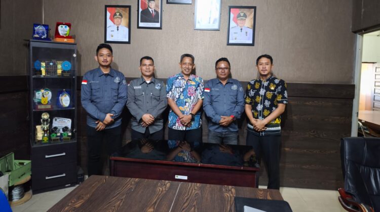 Audiensi dengan Diskominfo Labura, DPC PJS Perkuat Sinergitas Kemitraan
