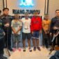 Patroli KRYD Polres Pelabuhan Belawan Amankan Empat Terduga Pelaku Tawuran dan Empat Senjata Tajam