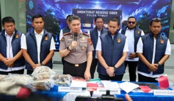 Polda Sumut Bongkar Sindikat Scamming Internasional di Apartemen Medan, Korban Rugi Rp6,7 Miliar